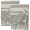non terry bath towels