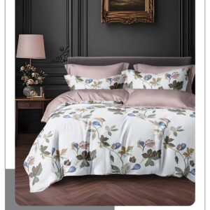 ✨ king size premium cotton bedsheet set (275×275 cm) –exclusive designs