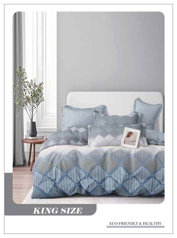 ✨ king size premium cotton bedsheet set (275×275 cm) –exclusive designs ✨ king size premium cotton bedsheet set (275×275 cm) –exclusive designs