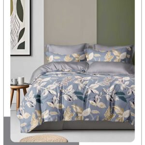 ✨ king size premium cotton bedsheet set (275×275 cm) –exclusive designs