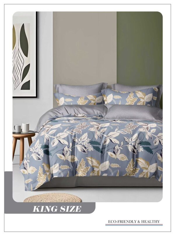 ✨ king size premium cotton bedsheet set (275×275 cm) –exclusive designs ✨ king size premium cotton bedsheet set (275×275 cm) –exclusive designs