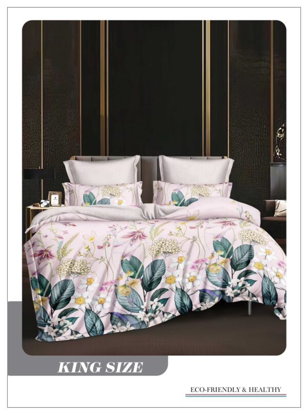 ✨ king size premium cotton bedsheet set (275×275 cm) –exclusive designs ✨ king size premium cotton bedsheet set (275×275 cm) –exclusive designs